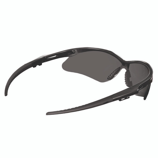 SMITH AND WESSON KleenGuard™ 55391 V30 Nemesis VL Safety Glasses, Black Frame, Smoke Lens, 12/Carton
