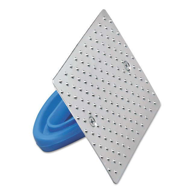 3M/COMMERCIAL TAPE DIV. Scotch-Brite™ PROFESSIONAL 08297 Griddle Pad Holder Kit, 4 x 5.25, Blue/Steel, 10/Carton