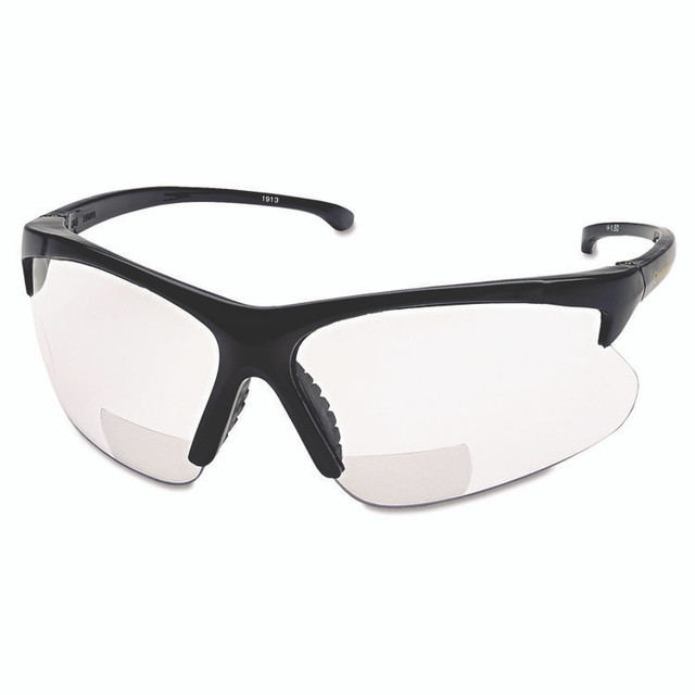 SMITH AND WESSON & 19879 V60 30 06 Reader Safety Eyewear, Black Frame, Clear Lens