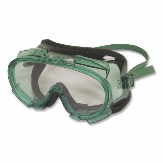 SMITH AND WESSON KleenGuard™ 16668 V8 Monogoggle 211 Goggle. Clear Lens, Green Frame, 36/Carton