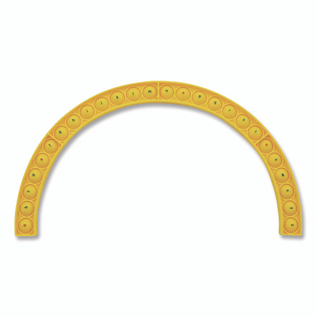 JUNIOR LEARNING Inc® 681 Alphabet Arc Bubble Board, Grades Pre-K to 2