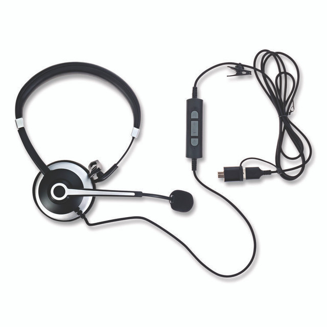 SPRACHT HSUSB1 SPT-HSUSB1 Over-the-Head Monaural Headset