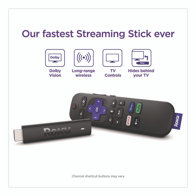ROKU, INC 3820R2 Streaming Stick, Black