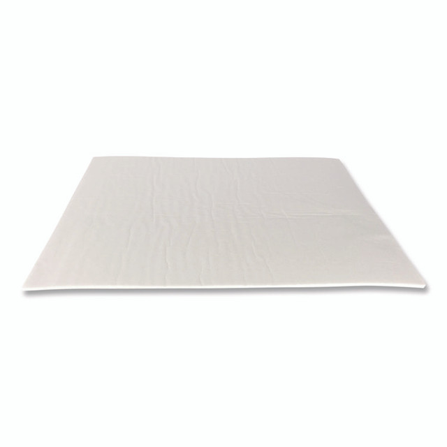 ABSORBENT SPECIALTY PRODUCTS Quick Dam PUCH100SP Mighty Mat Heavy Absorbent Pads, Stay Put Backing, 18 gal, 16" x 18", 100/Box