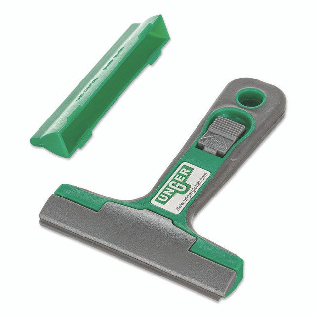 UNGER STMAX Maxi Scraper, 4" Blade, 10/Carton