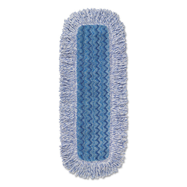 RUBBERMAID COMMERCIAL PROD. HYGEN™ FGQ41600BL00 Microfiber High Absorbency Mop, 18", Blue, 6/Carton