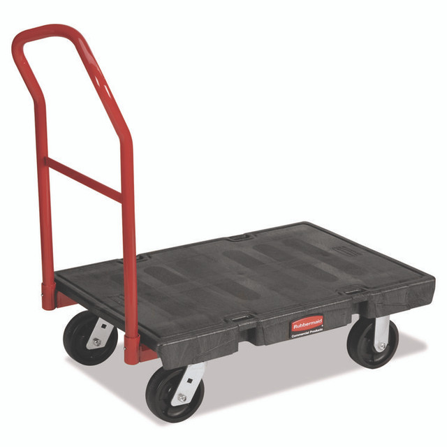 RUBBERMAID COMMERCIAL PROD. 4406 BLA Platform Truck, 2,000 lb Capacity, 24 x 36 x 7, Black