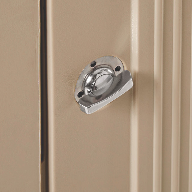 RUBBERMAID COMMERCIAL PROD. 9P90 BLA Plaza Jr. Container, 35 gal, Plastic, Black