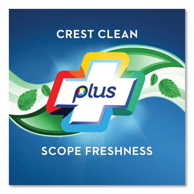 PROCTER & GAMBLE Crest® 04365 Complete Whitening Toothpaste + Scope, Mint, 0.85 oz Tube, 72/Carton