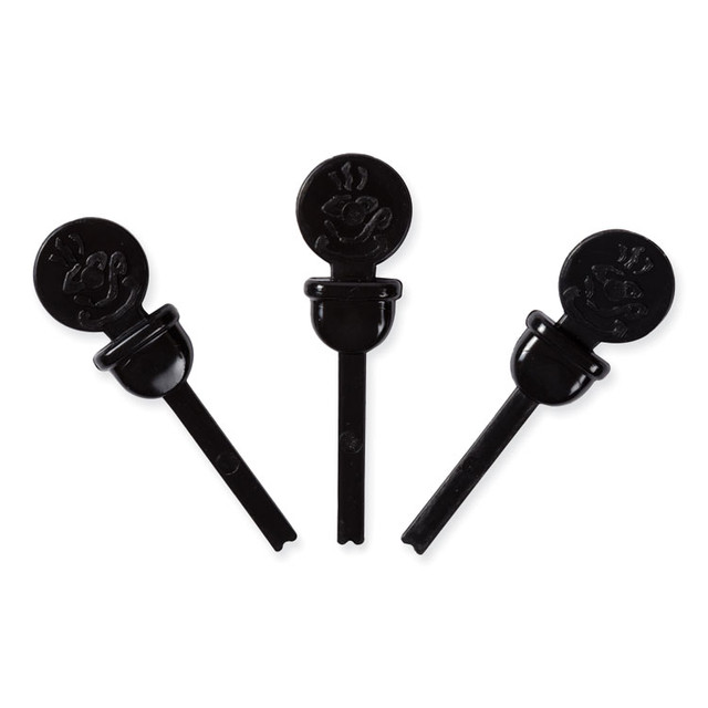 AMERCAREROYAL CPLUG-BK Beverage Plugs, 2", Black, 2,000/Carton