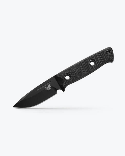 Benchmade 165BK Mini Bushcrafter | Carbon Fiber | Drop-point Benchmade 165BK Mini Bushcrafter | Carbon Fiber | Drop-point