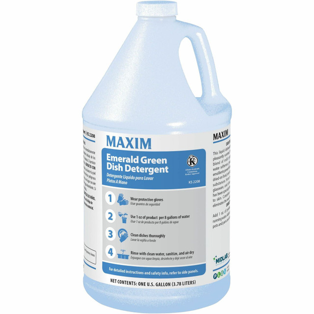 Midlab Incorporated Midlab 22080041 Midlab Liquid Dish Detergent Midlab Incorporated Midlab 22080041 Midlab Liquid Dish Detergent