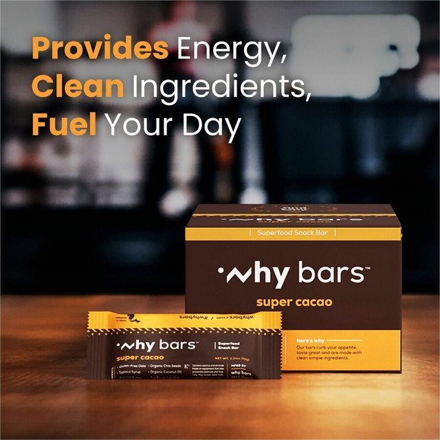 Why Bars WB1 Why Bars Superfood Protein Snack Bars