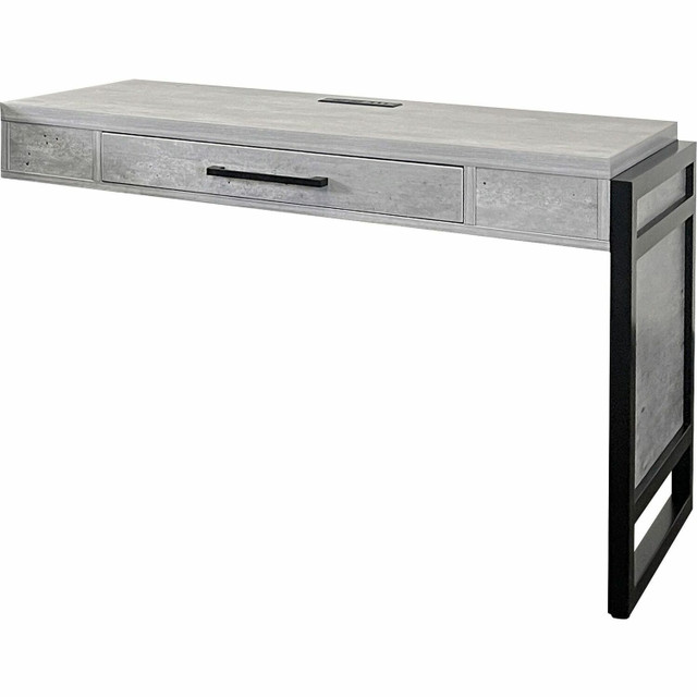 Martin Furniture Martin IMMN386RCR Martin Mason Concrete Laminate Unit