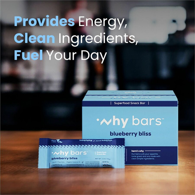 Why Bars WB6 Why Bars Superfood Protein Snack Bars Why Bars WB6 Why Bars Superfood Protein Snack Bars