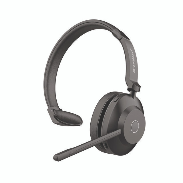 SPRACHT BC1039 Blues Combo Monaural Headset, Over The Head, Black