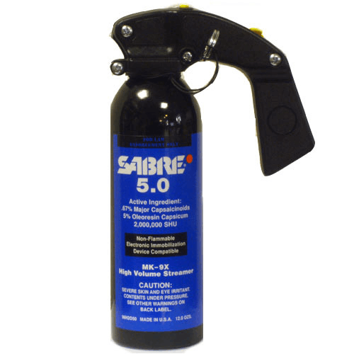 Sabre 96H2O50-F MK-9X Foam Pepper Spray â€“ 12 oz with Pistol Grip