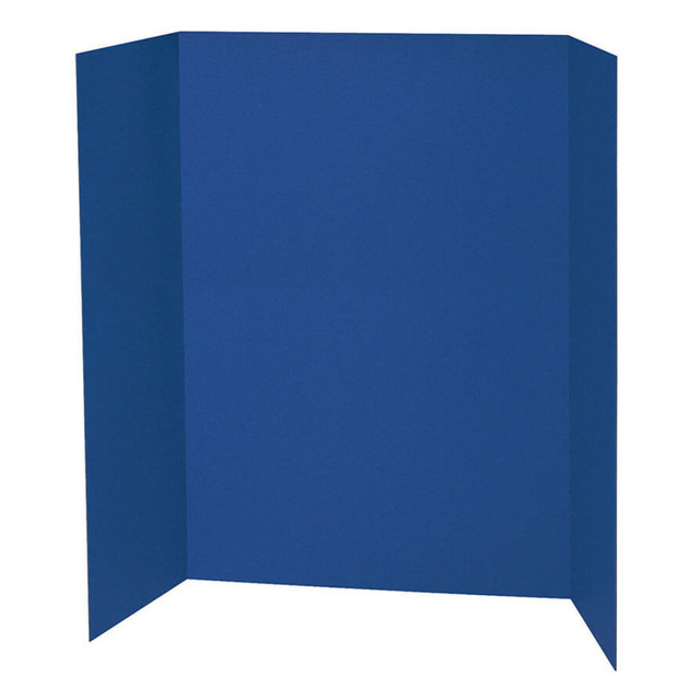 DIXON TICONDEROGA CO Pacon® Presentation Board, Blue, Single Wall, 48" x 36", 1 Board