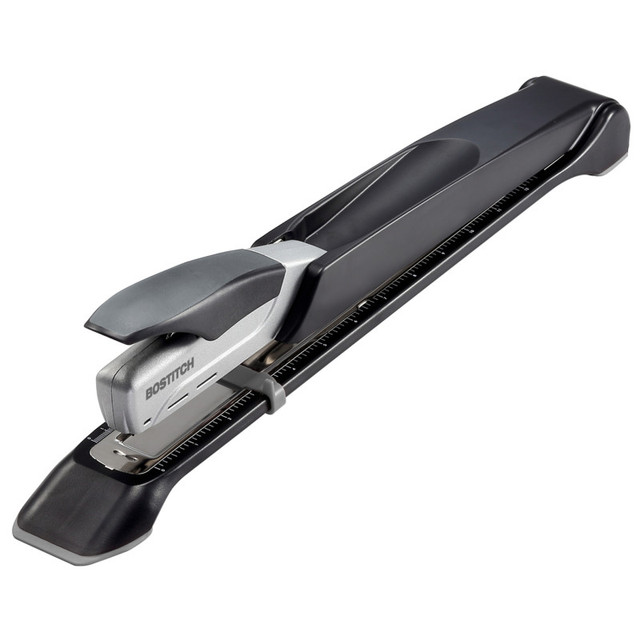 AMAX Bostitch inREACH™ 25 12.5" Long Reach Stapler, Silver/Black