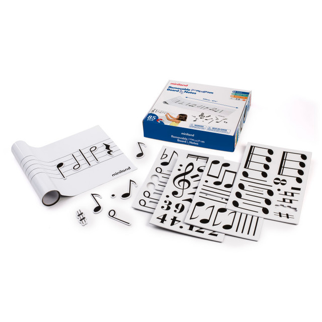 MINILAND EDUCATIONAL CORPORATION Miniland Removable Pentagram Board & Notes