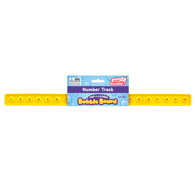 JUNIOR LEARNING Junior Learning® Number Track Pop and Learn™ Bubble Board
