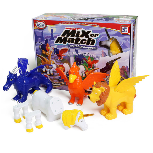 POPULAR PLAYTHINGS Popular Playthings Magnetic Mix or Match Mythical Kingdom