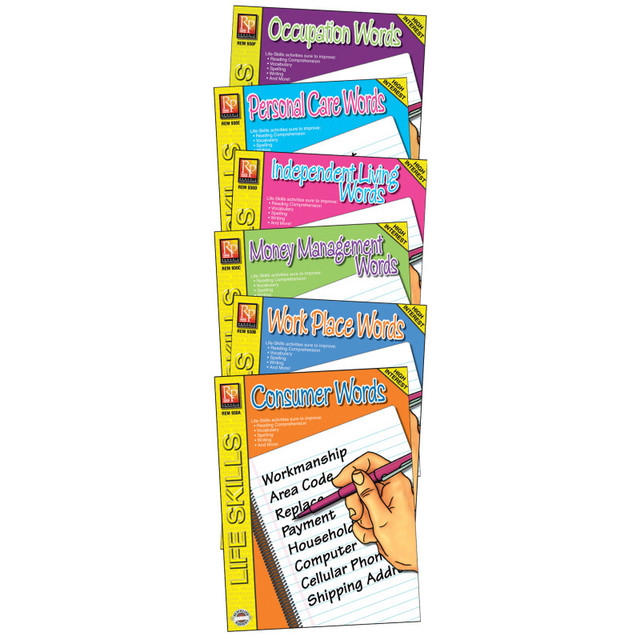REMEDIA PUBLICATIONS Remedia Publications Life-Skill Lessons Book Series, 6 Book Set