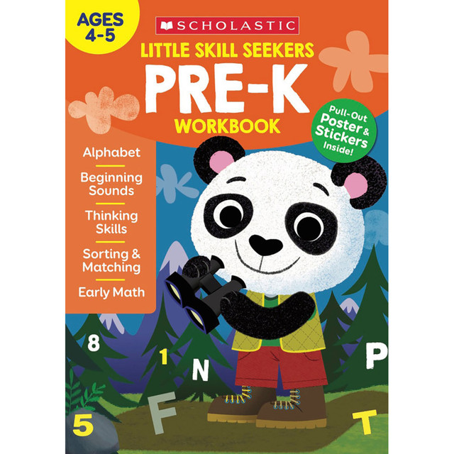 SCHOLASTIC TEACHING RESOURCES Scholastic Little Skill Seekers: Pre-K Workbook