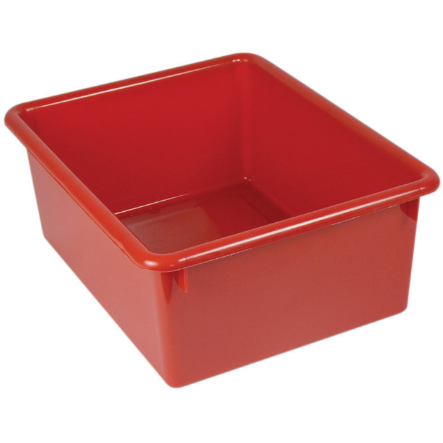 ROMANOFF PRODUCTS Romanoff Stowaway® 5" Letter Box no Lid, Red