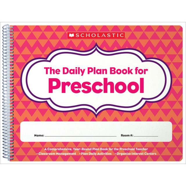 SCHOLASTIC TEACHING RESOURCES Scholastic The Daily Plan Book for Preschool
