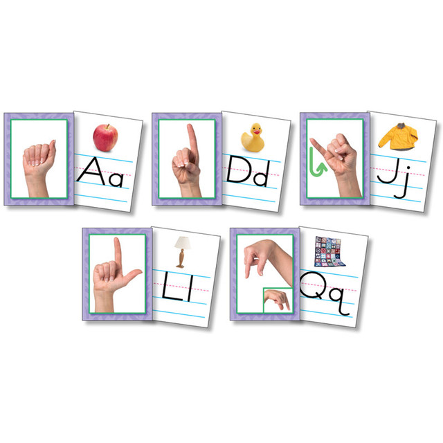 NORTH STAR TEACHER RESOURCE North Star Teacher Resources American Sign Language Card, Pack of 26