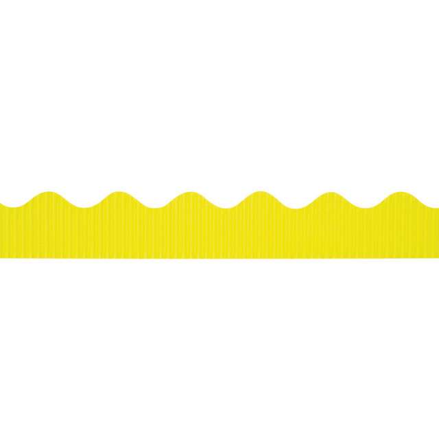 DIXON TICONDEROGA CO Bordette® Decorative Border, Canary, 2-1/4" x 50', 1 Roll