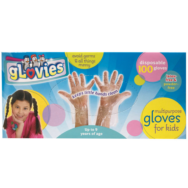 MY MOM KNOWS BEST gLovies Multipurpose Disposable Gloves, 100 per Box