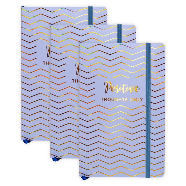 PUKKA PADS USA CORP Pukka Pads Haze Journal, 8.2" x 5.11", Blue, Pack of 3