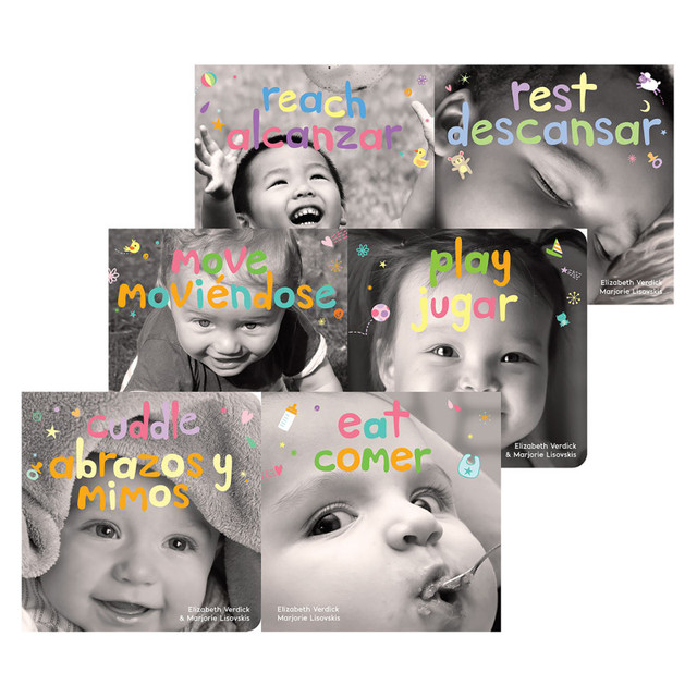 SHELL EDUCATION Free Spirit Publishing Happy Healthy Baby Board Books, Set of 6, Spanish