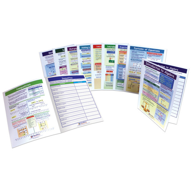 NEWPATH LEARNING NewPath Learning Algebra Skills Visual Learning Guides™ Set