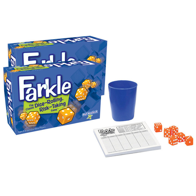 PLAYMONSTER LLC (PATCH) PlayMonster® Farkle Game, Pack of 2