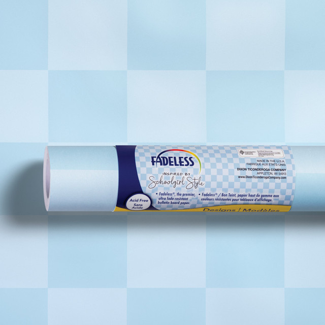 DIXON TICONDEROGA CO Fadeless® Schoolgirl Style Bulletin Board Paper, 48" x 50', Pool Party