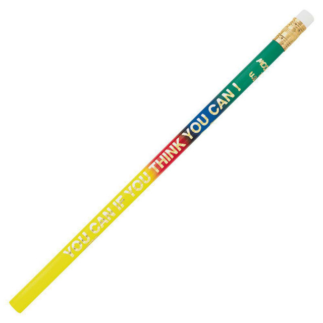 LAROSE INDUSTRIES- ROSE MOON Moon Products "You Can!" Pencils, Pack of 12