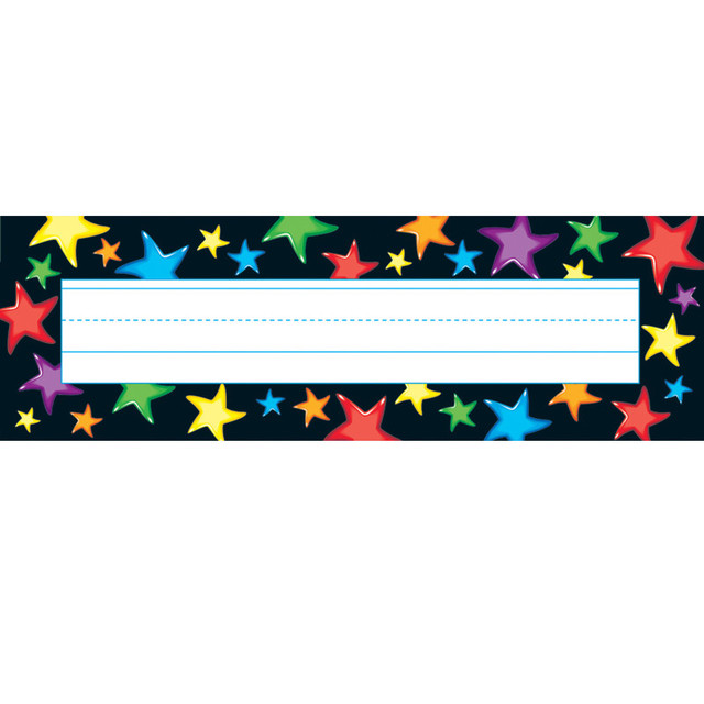 TREND ENTERPRISES INC. TREND Gel Stars Desk Toppers® Name Plates, 36 ct