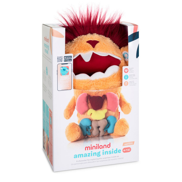 MINILAND EDUCATIONAL CORPORATION Miniland Amazing Inside Plush Character