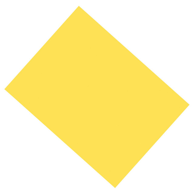 DIXON TICONDEROGA CO UCreate® Coated Poster Board, Yellow, 22" x 28", 25 Sheets