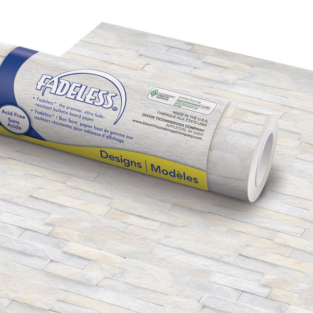 DIXON TICONDEROGA CO Fadeless® Bulletin Board Paper - Ledger Stone, 48" x 50'