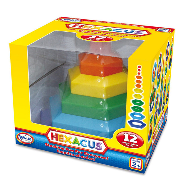 POPULAR PLAYTHINGS Popular Playthings Hexacus® Stacking Game