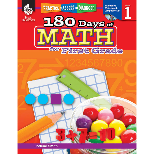 SHELL EDUCATION Shell Education 180 Days of Math for First Grade