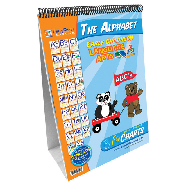 NEWPATH LEARNING NewPath Learning The Alphabet Curriculum Mastery® Flip Chart Set - Early Childhood
