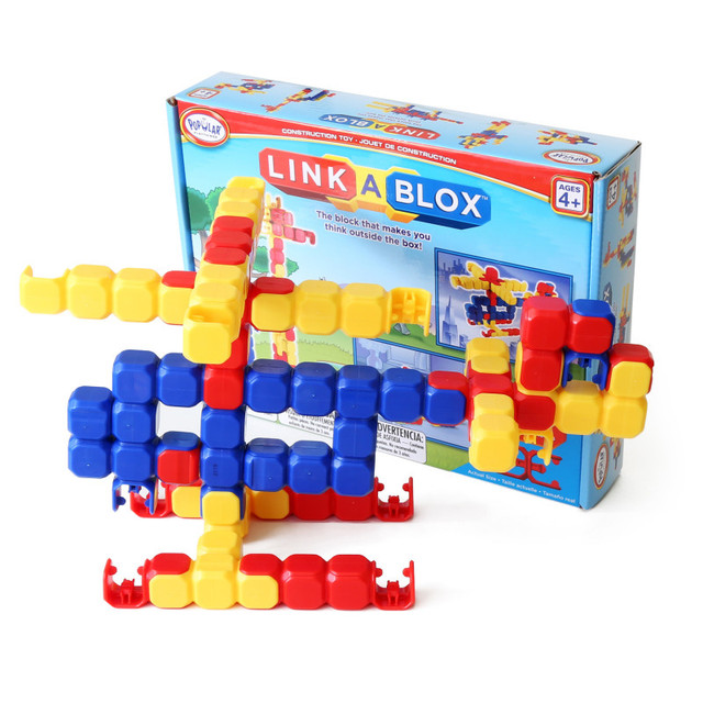POPULAR PLAYTHINGS Popular Playthings LinkaBLOX™, Building Set, 60 Pieces