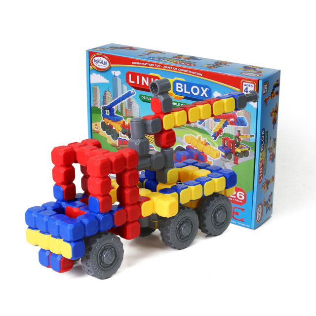 POPULAR PLAYTHINGS Popular Playthings LinkaBLOX™ Deluxe, Building Set, 126 Pieces