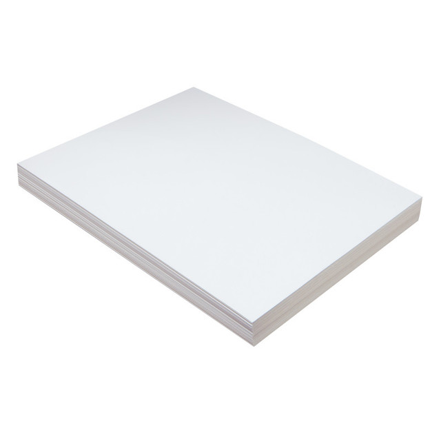 DIXON TICONDEROGA CO Pacon® Medium Weight Tagboard, White, 9" x 12", 100 Sheets