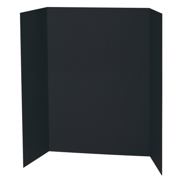 DIXON TICONDEROGA CO Pacon® Presentation Board, Black, Single Wall, 48" x 36", 1 Board